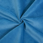 Divano componibile a U in velluto verde/arancio/blu/rosso con 2 pouf, 3 posti